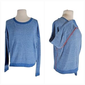 Lou & Grey Blue Knit Pullover